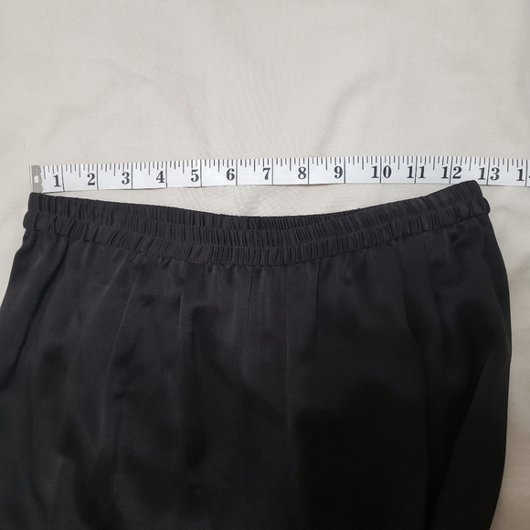 Vintage Worth Black Silk Relaxed Trousers 2 - Picture 6 of 9